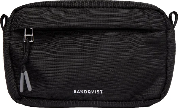 Sandqvist Universal Hip Bag Black Crossbody Bag en Heuptas SQA1930 zwart