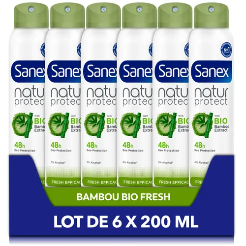 SANEX - Deodorant Spray Natur Protect Fresh Effectief -