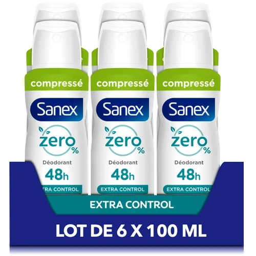 SANEX - Deodorantspray gecomprimeerd extra control Sanex