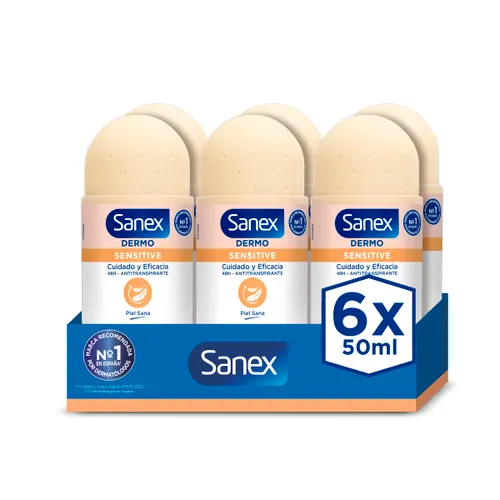 Sanex Sensitive, Deodorant voor mannen of vrouwen,