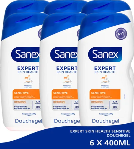 Sanex Skin Expert Health Douchegel - 6 x 400ml