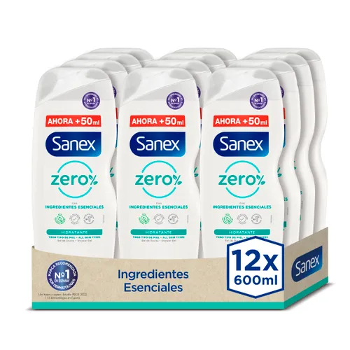 Sanex Zero% Gel douche hydratant