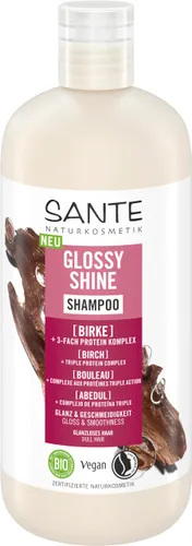 SANTE Naturkosmetik Glossy Shine Shampooing à l'extrait de