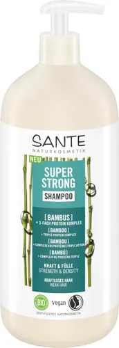 SANTE Naturkosmetik Super Strong Shampooing à l'extrait de