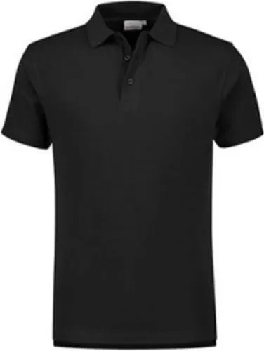 Santino Ricardo Polo-shirt korte mouwen - XXL - Zwart - Geen bedrukking
