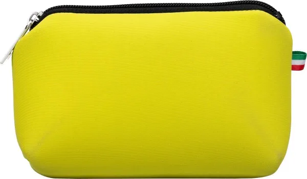 Save My Bag Small Travel Pouch Dames Lycra Clutch - Lemon yellow