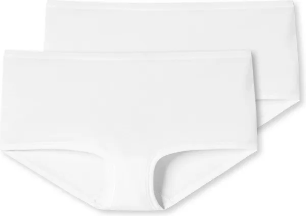 Schiesser 2Pack Shorts - Biologisch katoen Dames Onderbroek