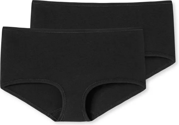 Schiesser 2Pack Shorts - Biologisch katoen Dames Onderbroek
