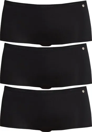 Schiesser 95/5 Dames Short Ondermode - 3-pack - Zwart