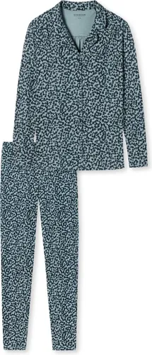 Schiesser dames pyjama doorknoop 178056