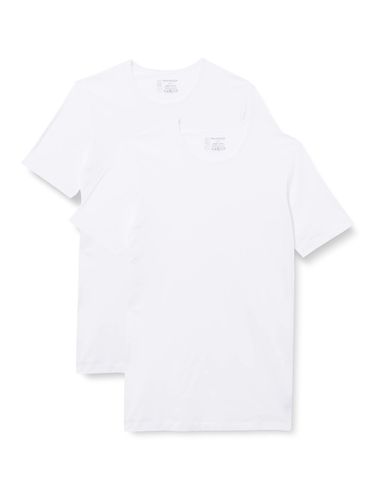 Schiesser Heren onderhemd Shirt 2 Pack Organic Cotton Ronde