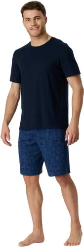 Schiesser Pyjama korte broek - 801 Blue