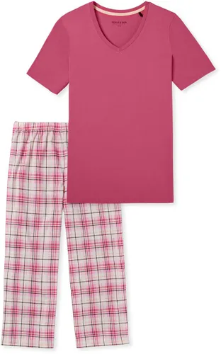 Schiesser Schlafanzug 3/4 Arm Dames Pyjamaset - pink