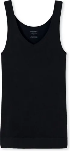 SCHIESSER Seamless Light dames tank top - naadloos hemd - zwart