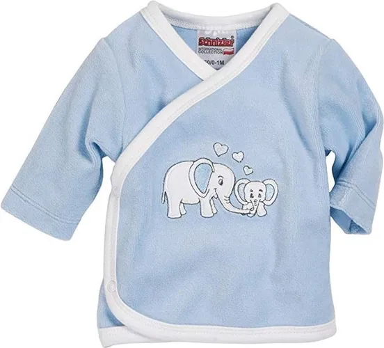 Schnizler Shirt Olifant Lange Mouwen Junior Blauw/wit