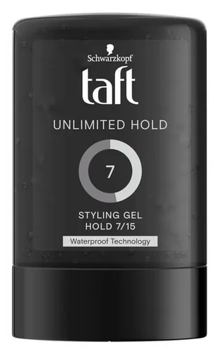 Schwarzkopf Taft Unlimited Hold Styling Gel Hold 7/15