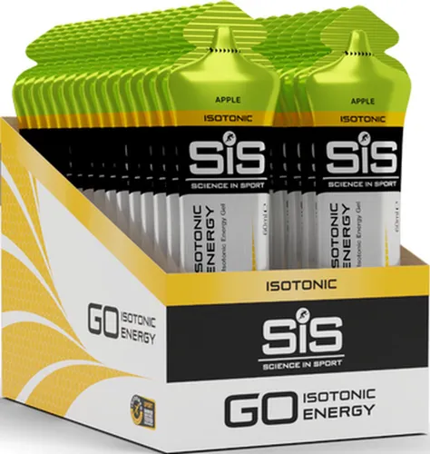 Science in Sport - SiS Go Isotonic Energygel - Energie gel - Isotone Sportgel - Green Apple Smaak - 30 x 60ml