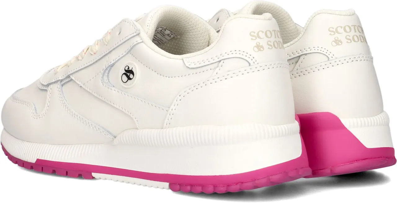 SCOTCH & SODA Dames Lage Sneakers Vivi - Wit
