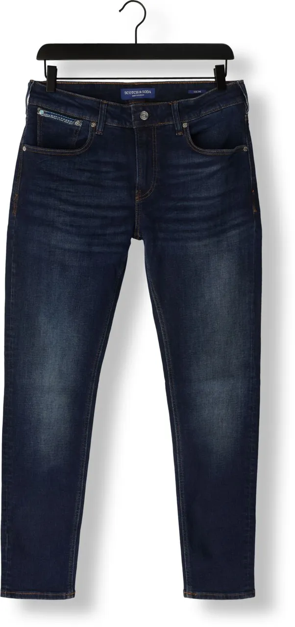SCOTCH & SODA Heren Jeans Skim Skinny Jeans - Blauw