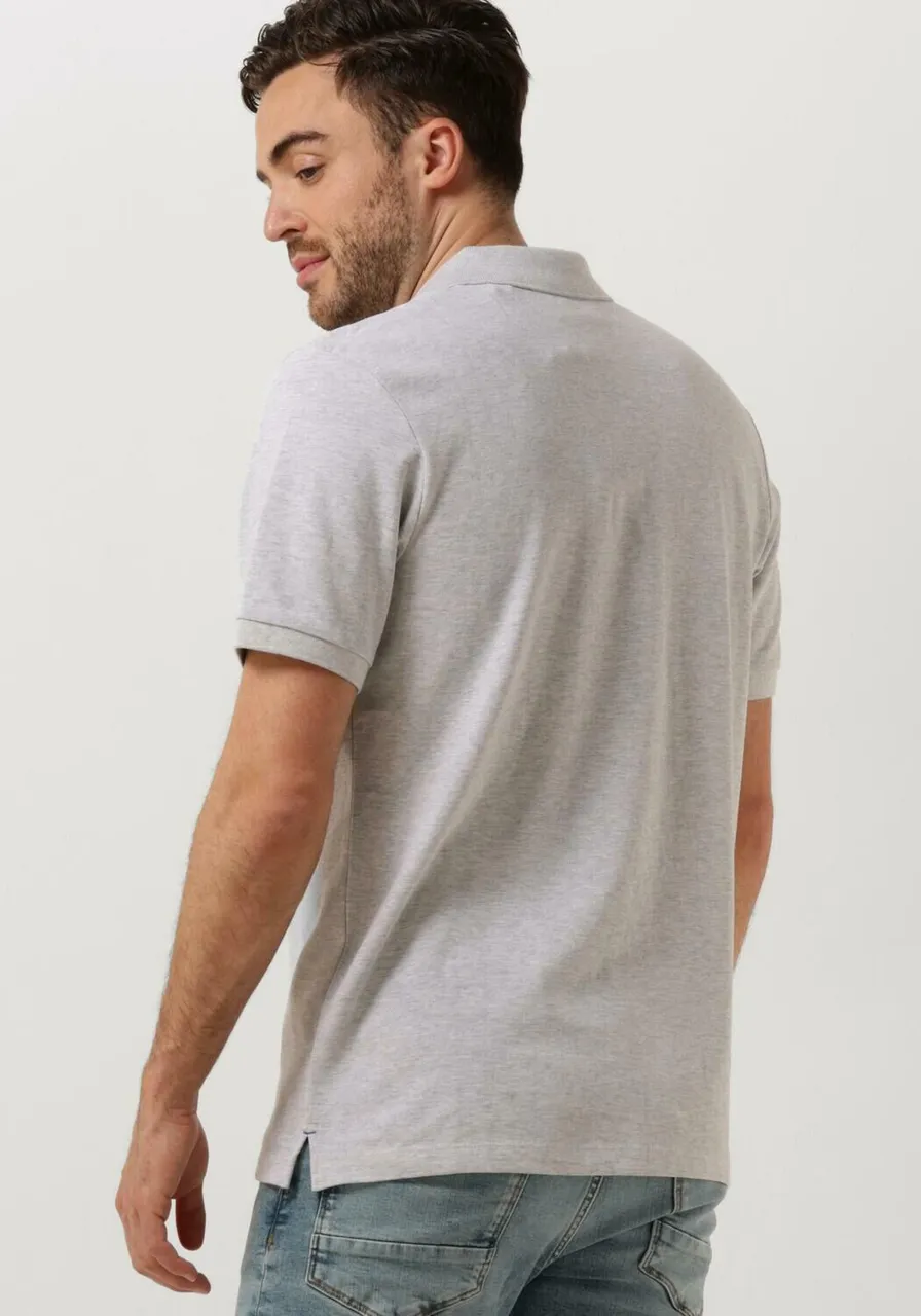 SCOTCH & SODA Heren Polo's & T-shirts Essentials - Cotton Pique Polo - Wit