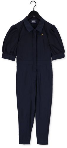 Scotch & Soda Jumpsuit Printed Utility All-In-One Donkerblauw Dames
