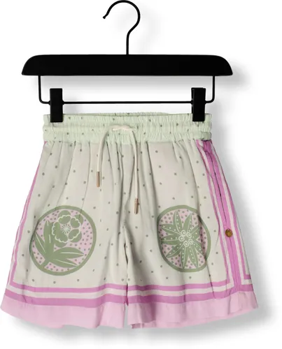 SCOTCH & SODA Meisjes Broeken Placed All Over Printed Shorts - Groen