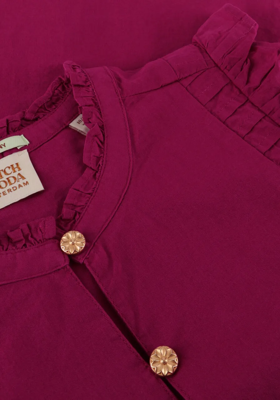 SCOTCH & SODA Meisjes Tops & T-shirts Sleeveless Lightweight Cotton Top - Roze