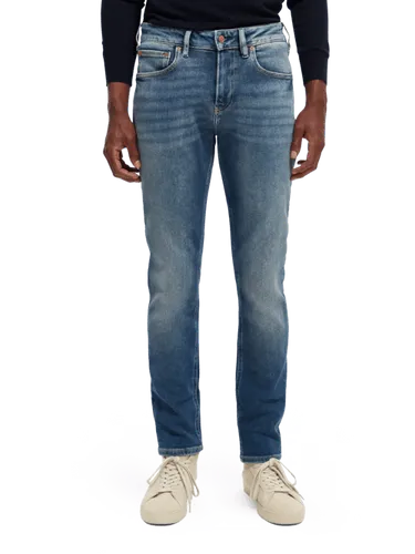 Seasonal Essentials Skim super slim jeans  — Everywhere Blue - Maat 33/32 - Multicolor - Man - Jeans - Scotch & Soda