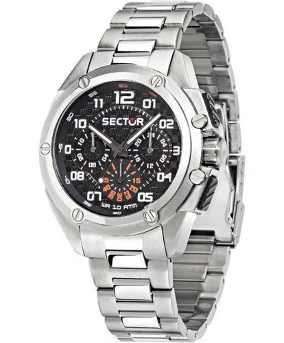 SECTOR Mod. RACING 950.  Multifunction or 3H version. 10 ATM Chronograph. 43 mm