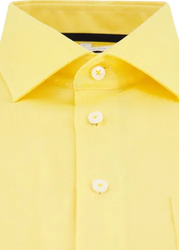 Seidensticker business overhemd geel