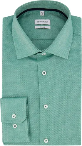 Seidensticker business overhemd groen