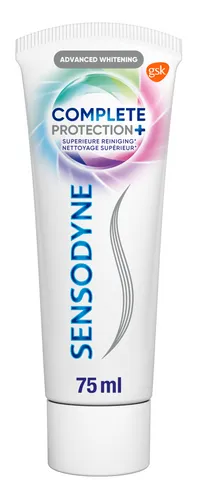 Sensodyne Complete Protection + Advanced Whitening Tandpasta