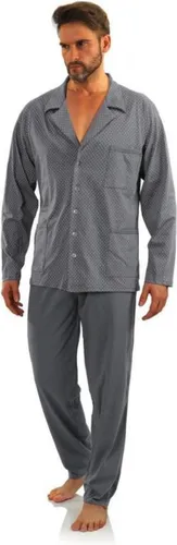 Sesto senso- pyjama- graphite kleur- lange mouwen- 100 % katoen M