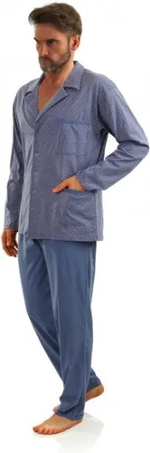 Sesto senso- pyjama- jeans kleur- lang mouwen- 100 % katoen M