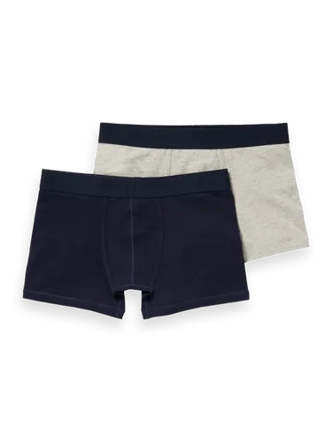 Set van 2 boxershorts van biologisch katoen - Maat 8 - Multicolor - Jongen - Ondergoed - Scotch & Soda