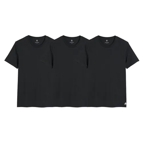 Set van 3 T-shirts met ronde hals en losse snit