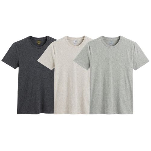 Set van 3 T-shirts met ronde hals