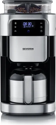 Severin KA 4814 Filter Koffiezetapparaat met rvs bonenmaler