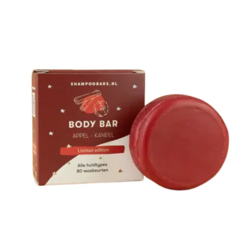 Shampoobars Body Bar 60g Appel - Kaneel