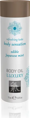 Shiatsu Luxe Eetbare Body Oil - Japanese Mint