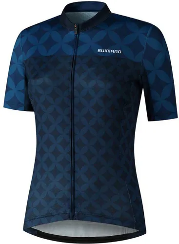 Shimano Mizuki jersey dames fietsshirt blauw
