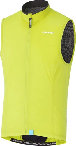 Shimano Vest Compact Wind Neon Geel Heren