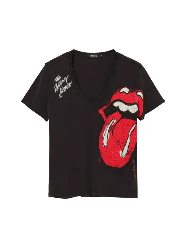 Shirt 'Rhinestone The Rolling Stones'