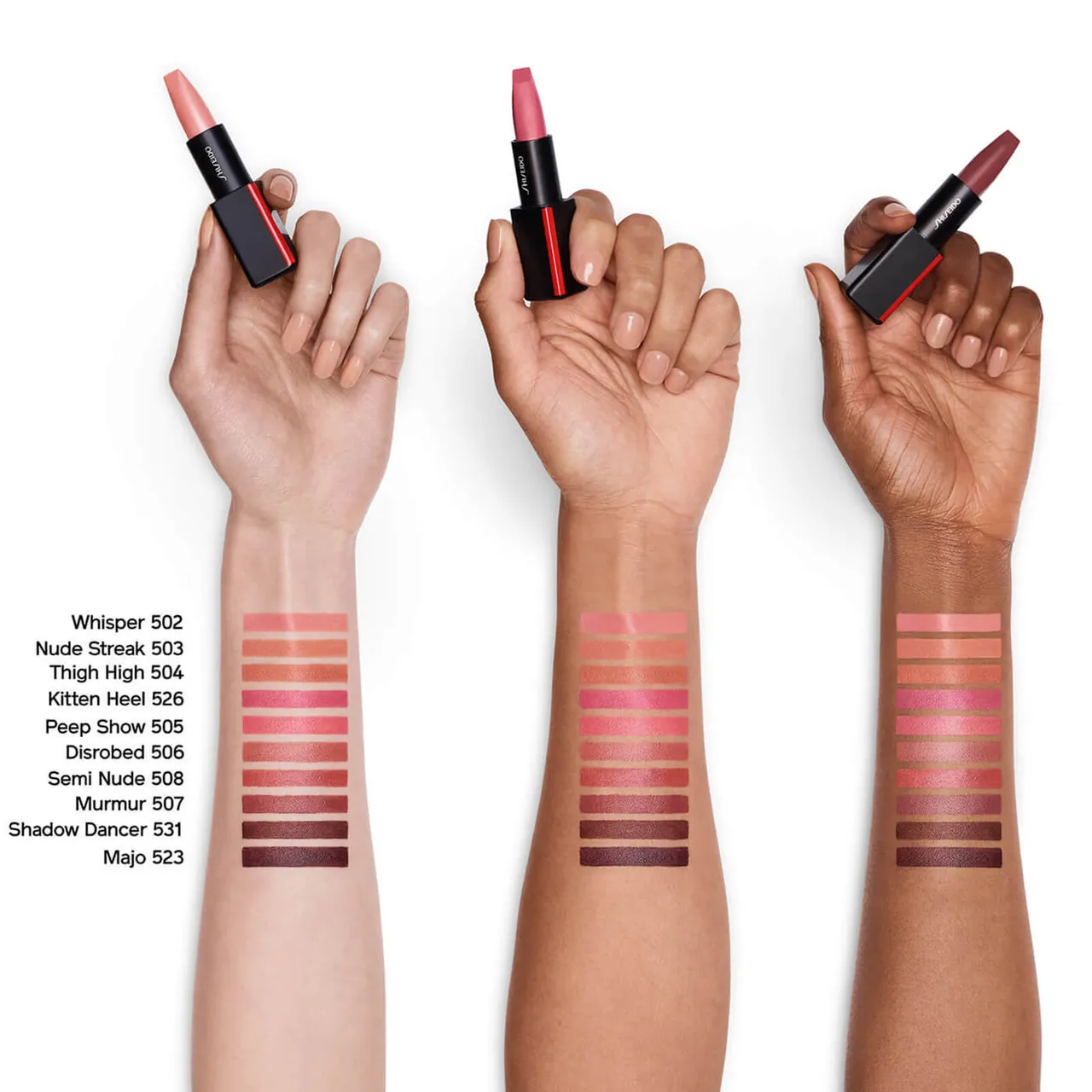 Shiseido ModernMatte Powder Lipstick (Various Shades) - Hyper Red 514
