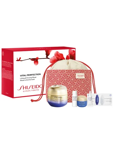 Shiseido Set Vital Perfection Uplifting And Firming Cream Pouch Set 5