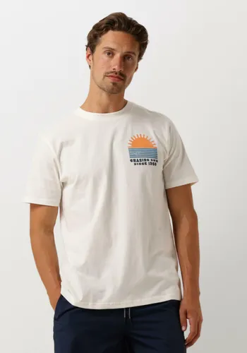 SHIWI Heren Polo's & T-shirts Men Sunset T-shirt - Wit