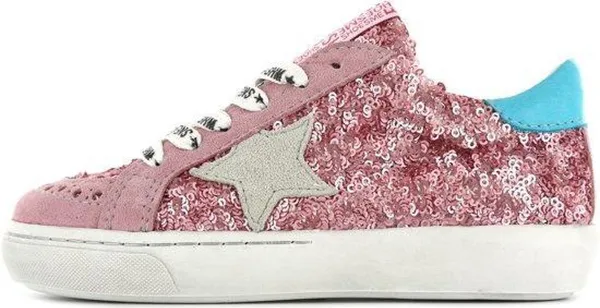 Shoesme Vulcanised Meisjes Sneakers - Roze