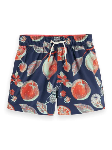 Short length - All-over printed swim shorts - Maat 8 - Multicolor - Jongen - Zwemkleding - Scotch & Soda