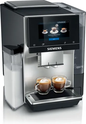 Siemens EQ700 Integral TQ707R03 - Volautomatische espressomachine - Kopverwarmer - Zwart/RVS