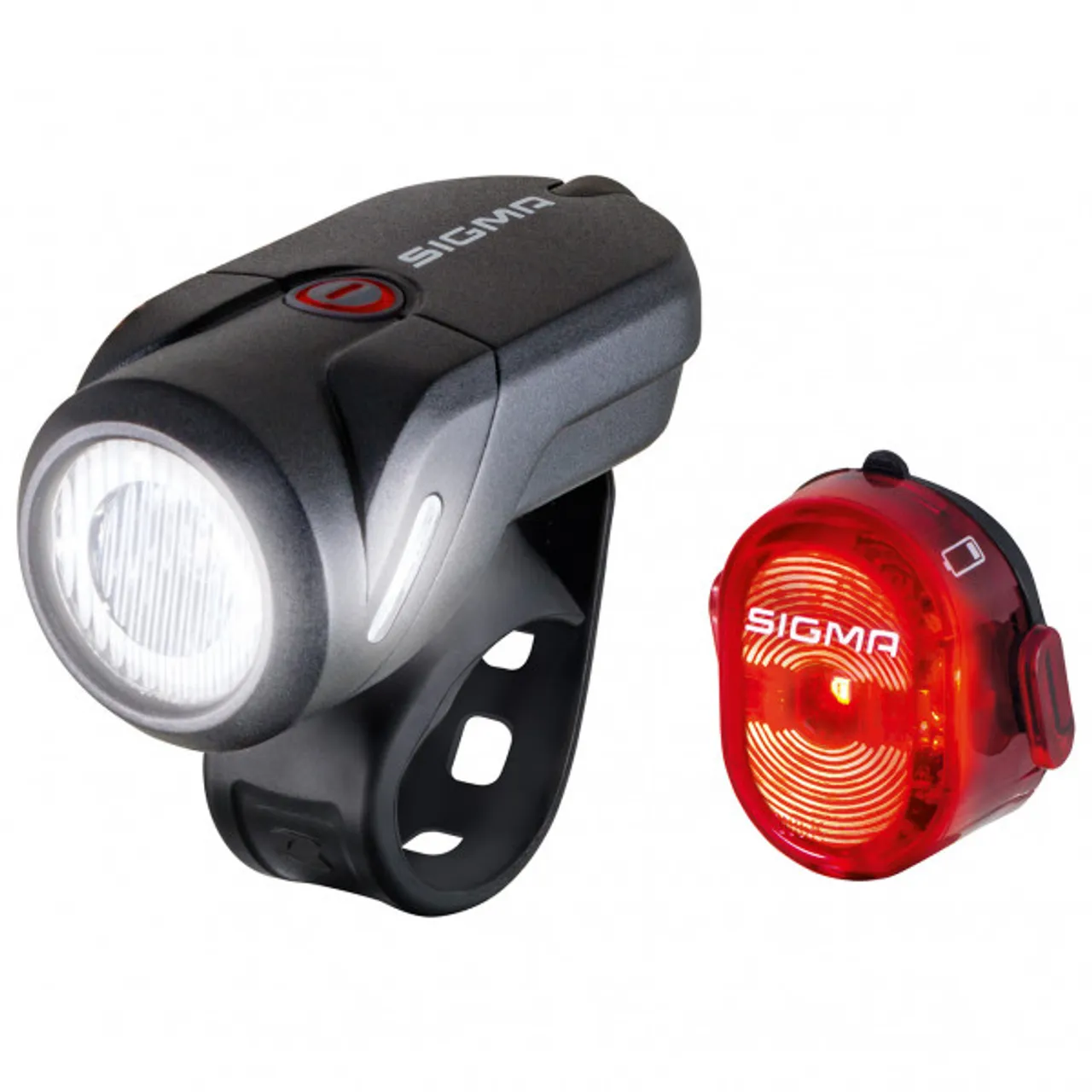Sigma Sport - Aura 45 USB K-Set - Fietslampenset zwart